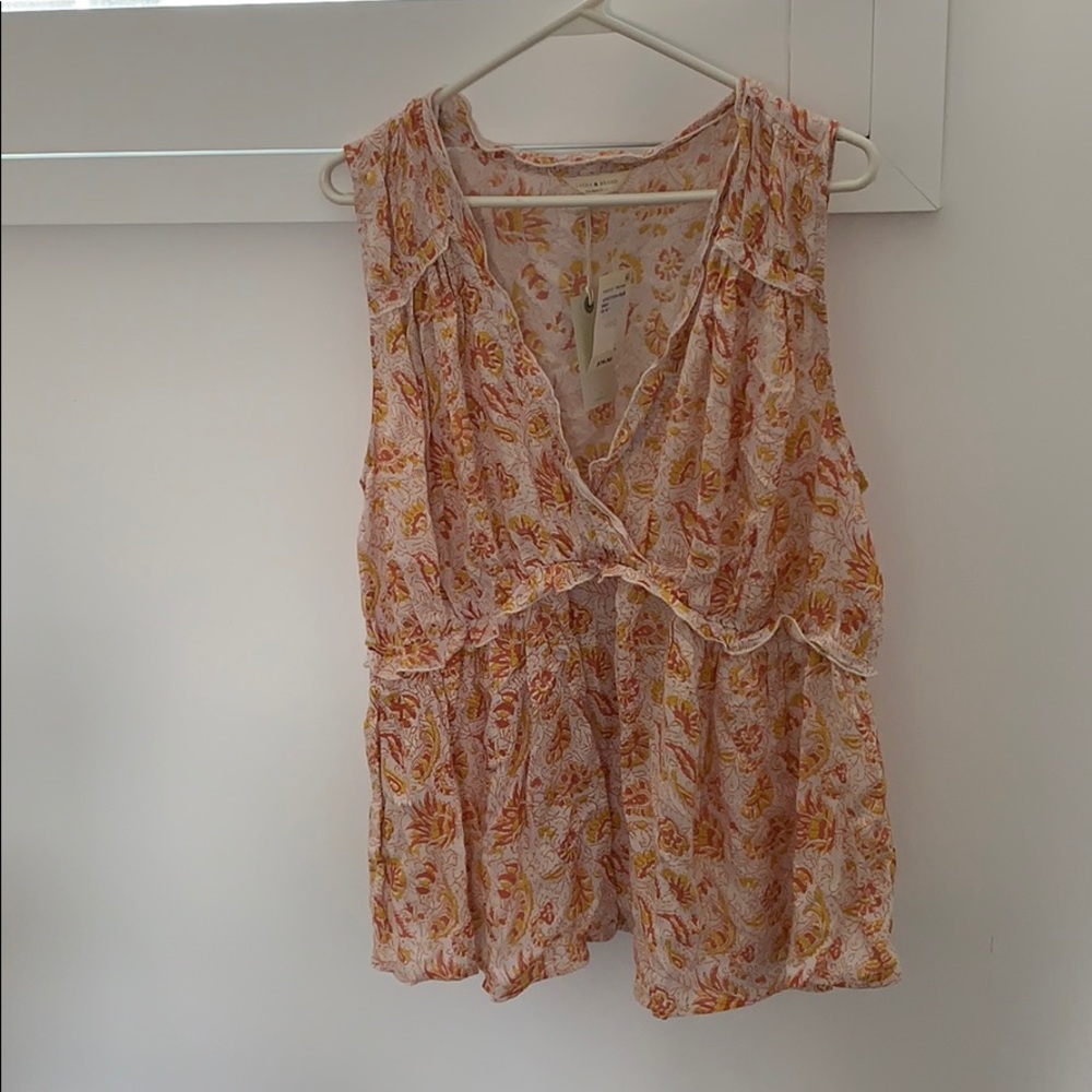 Lucky brand tank blouse